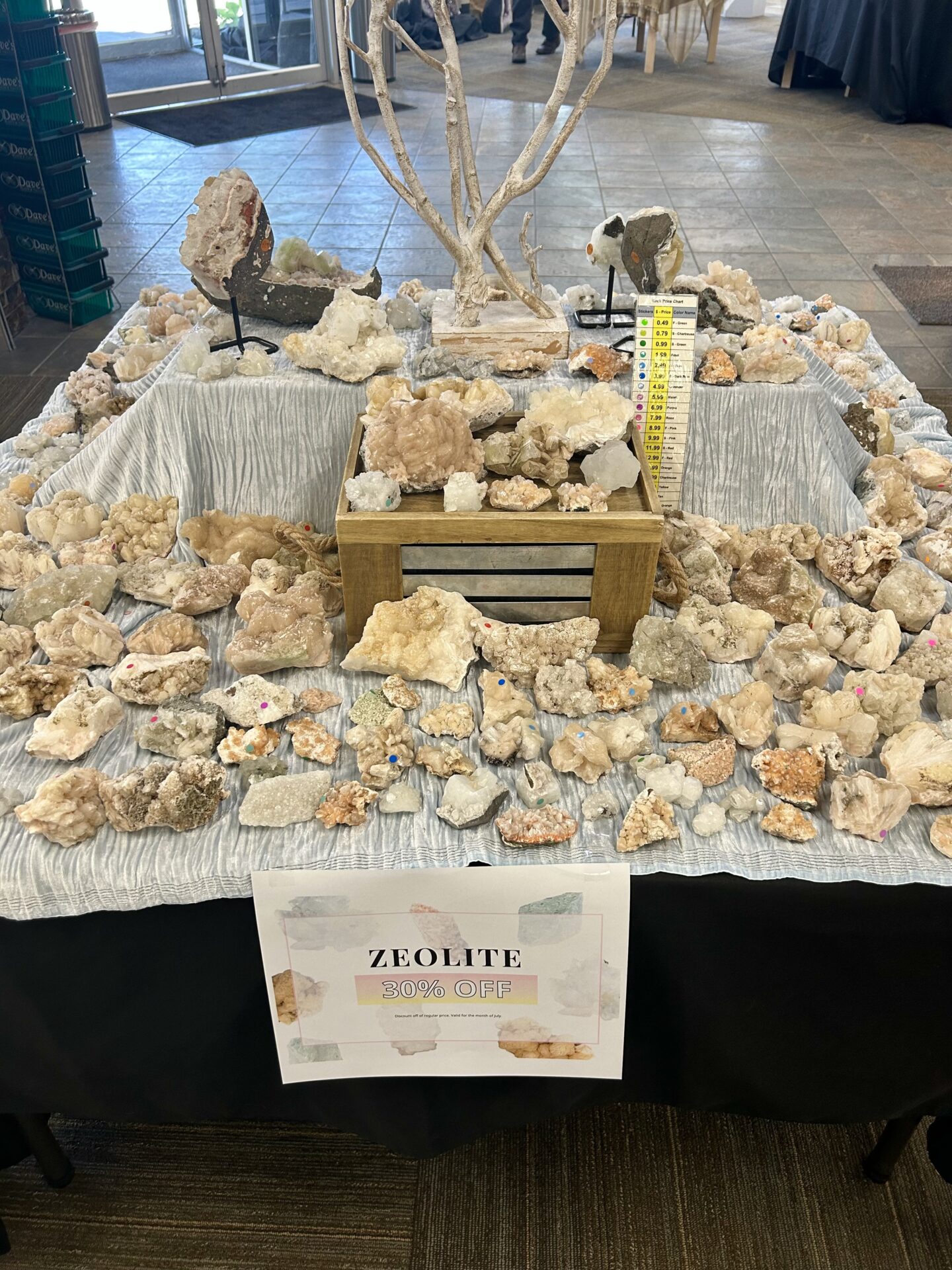 Zeolite 30% off during July.